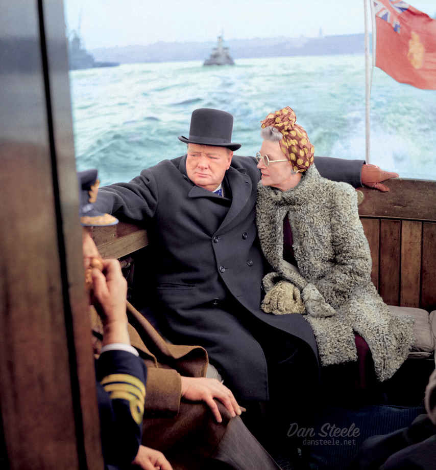 Winston Churchill And His Wife Clementine 25th September 1940 Dan   25402465 3C57 4D9E B17D C9569FEDAB90 1 105 C 